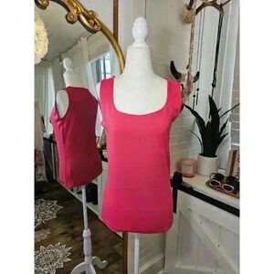 Zara Collection Women's Size L Pink Sleeveless Top